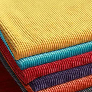 8W Corduroy Solid dyed fabric