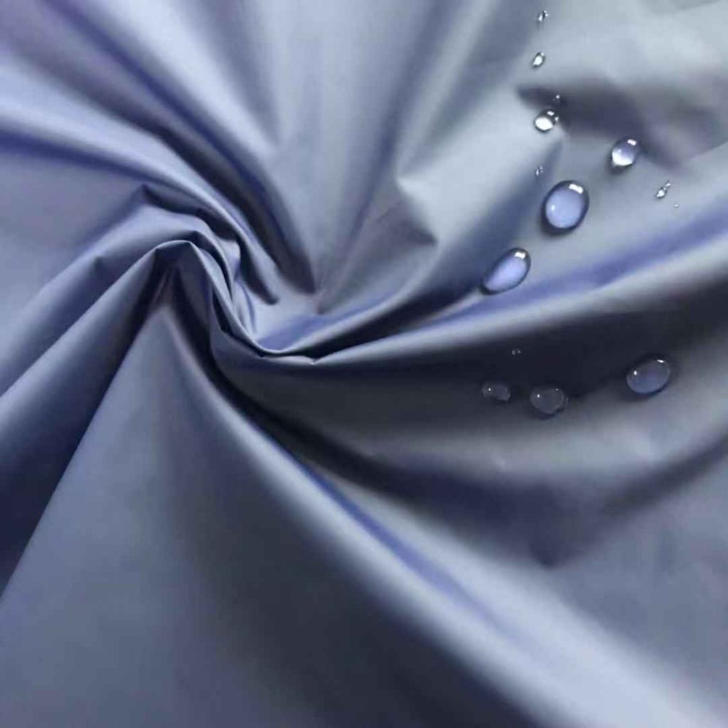 Waterpoof 300T Poly Solid fabric for Down Jacket